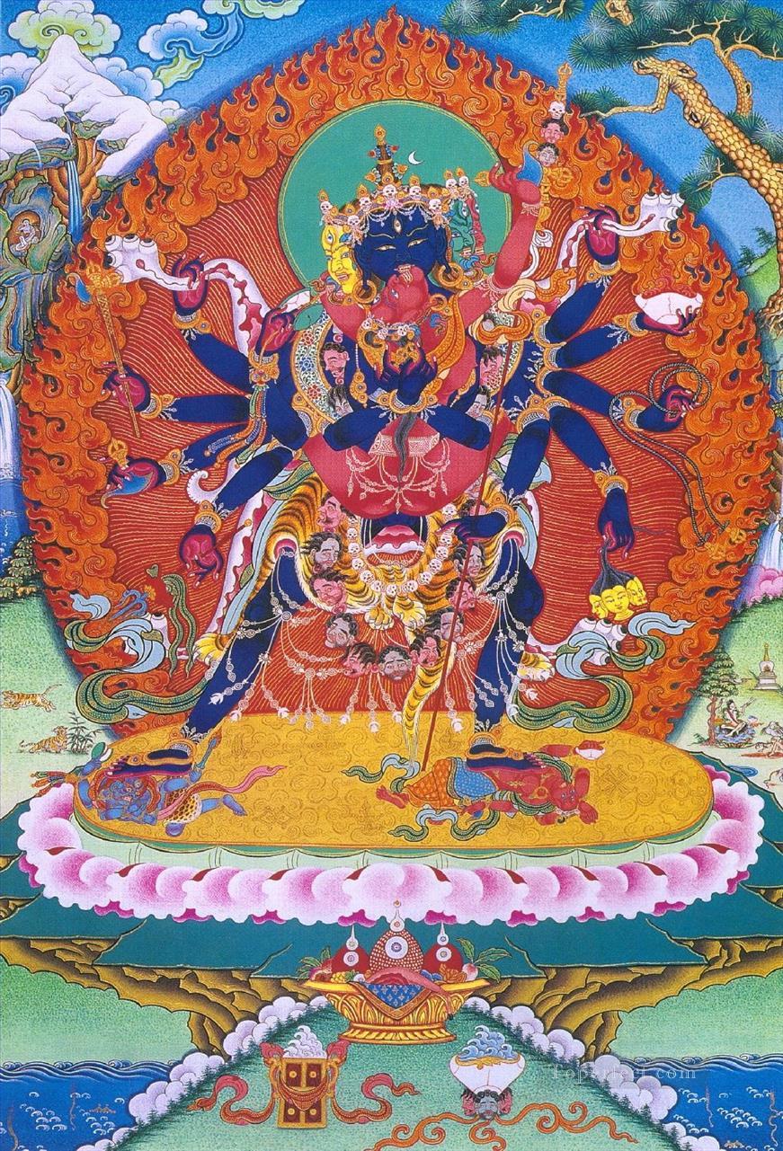 Heruka Tibetan Buddhism Oil Paintings